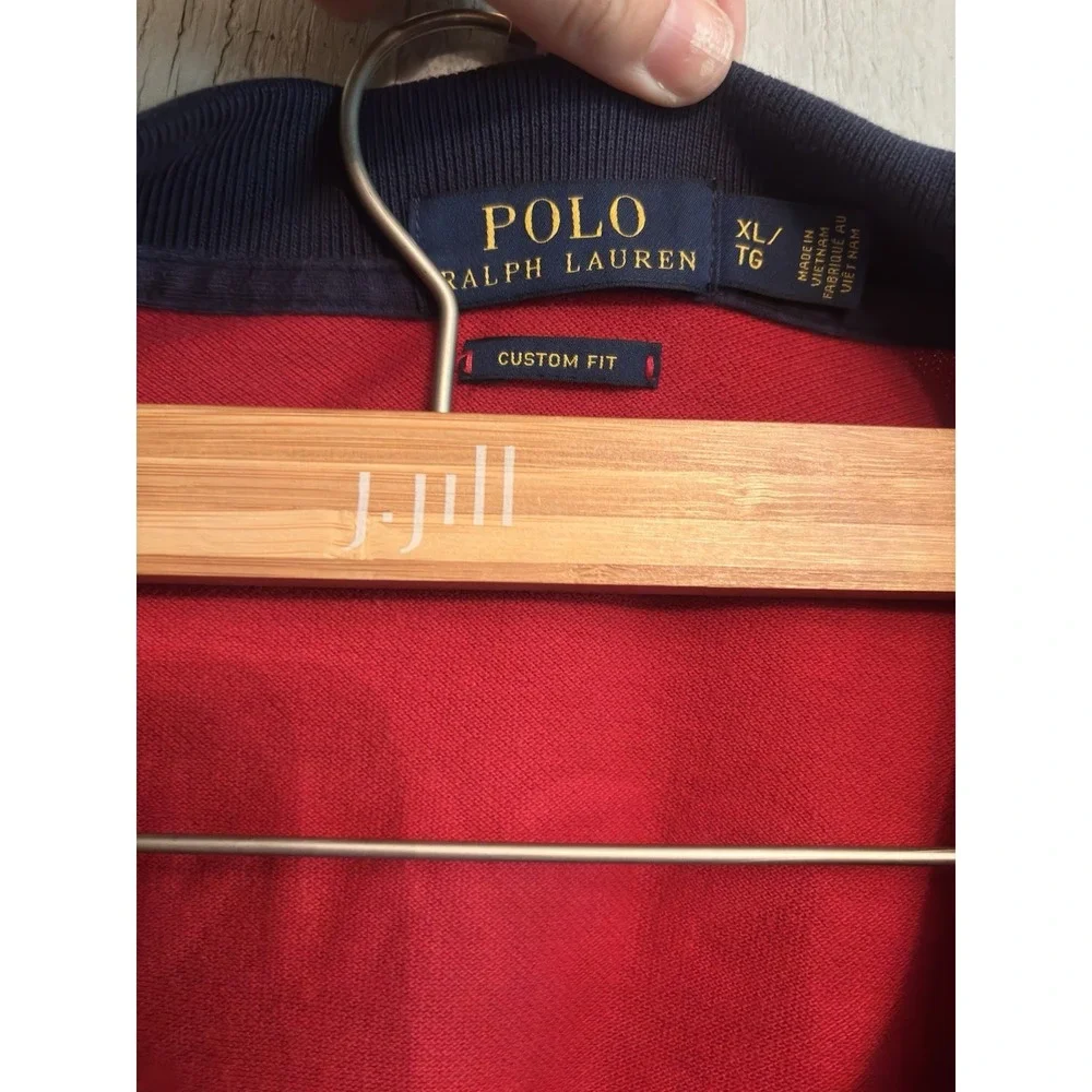 Polo Ralph Lauren España Polo Shirt Mens Big Pony Custom Fit Rugby Sz XL